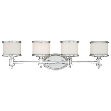 Carlisle 4 Light Vanity Light by Vaxcel - W0149