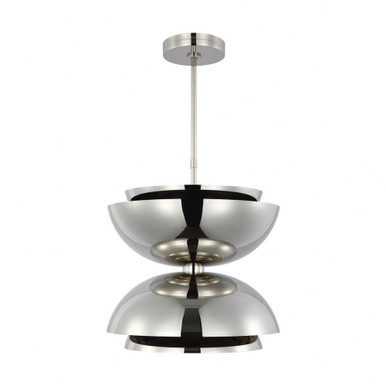 Shanti 19W 2 LED Large Pendant 20.5 Inch Wide by Visual Comfort Modern - SLPD13227