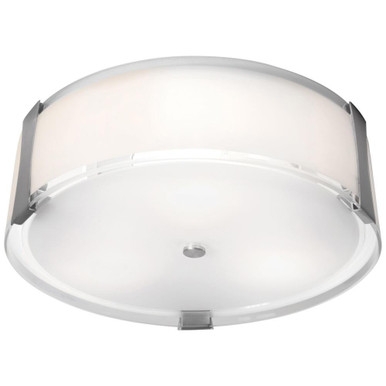 Tara 3 Light 18 Inch Wide Flush Mount by Access - 50121LEDD-18FM