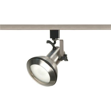 One Light Euro Style Track Head 4.5 In Wide by 7.5 In High by Nuvo  TH331 - TH331