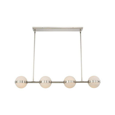 Tacoma 16W 4 LED Light Island Mini Pendant by Kalco - 513961PN