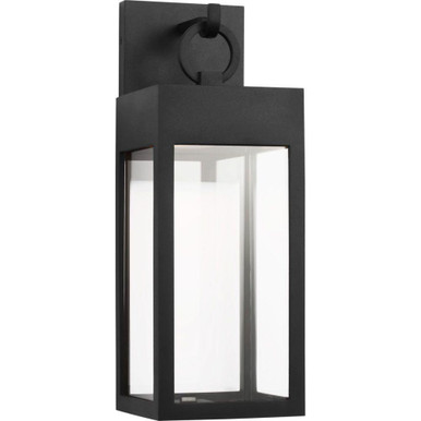Sesha 9W LED Outdoor Wall Lantern 16 Inch Tall by Visual Comfort Studio - SLO1371TXB
