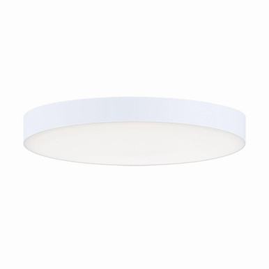 Trim 17W 1 LED 7 Inch Wide Round Flush Mount by Maxim - 57895WTWT