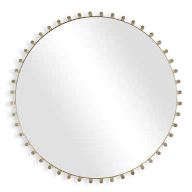 Avelyne Round Mirror 37.25 Inches Tall and 37.25 Inches Wide by Uttermost - 08219