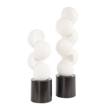 Symmetry Sculpture (Set of 2) 18 Inches Tall X 4.5 Inches Wide by Uttermost - 18198