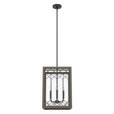 Chevron 4 Light Medium Pendant 20.5 Inch Tall by Hunter Fans - CH4_193_14P