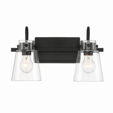Inwood 2 Light Vanity Light by Designers Fountain - D214M-2B