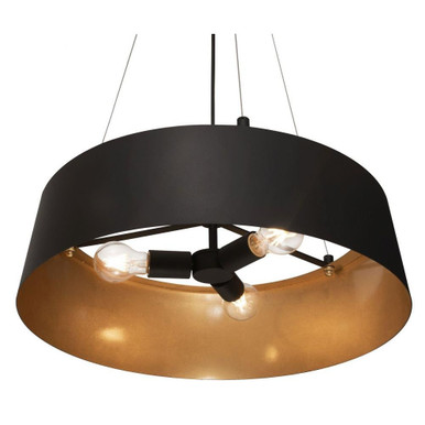 Lyric 3 Light Large Pendant by AFX - lrcp22mbbkgd