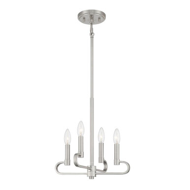 Summit 4 Light Mini Chandelier by Designers Fountain - D269C-4CH-MB