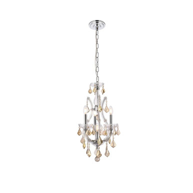 Maria Theresa 4 Light Medium Pendant by Elegant - 2800D12