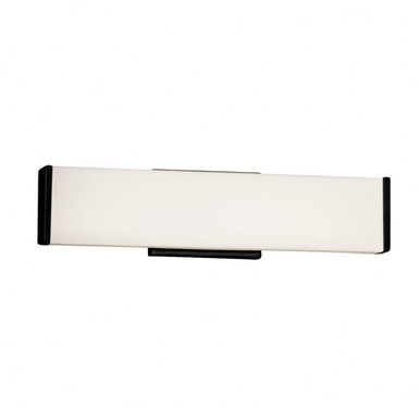 Fusion Latitude 18W LED Opal Glass Linear Vanity Light by Justice Design - FSN-8601-OPAL