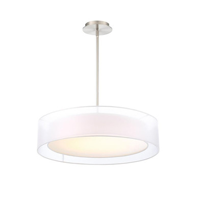 Metropolis 24.5W 1 LED Large Pendant by Modern Forms - PD-16824-BN