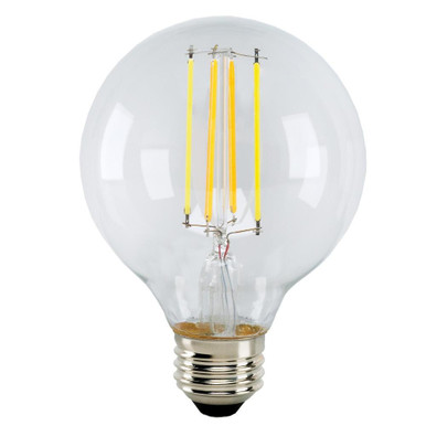 4.5W G25 CCT Selectable LED Replacement Lamp 3.15 Inches Wide by Satco - S11251