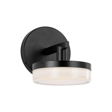 Khan 8W 1 LED Small Wall Sconce 5.25 Inch Tall by Visual Comfort Studio - SLV1011
