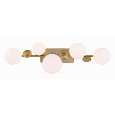 Vine 40W 5 LED Bath Vanity 7.5 Inch Tall and 36 Inch Wide by Eurofase - 49087