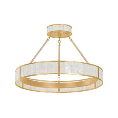 Halcott 87W 1 LED Chandelier 4.75 Inch Tall X 30 Inch Wide by Hudson Valley - 6930-VGL