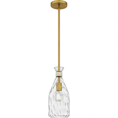 Govada 1 Light Mini Pendant 14.5 Inch Tall and 6 Inch Wide by Quoizel - QPP6782