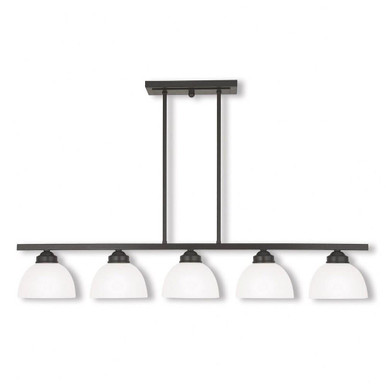 Somerset 2 Light Classic Linear Chandelier by Livex - 4222-92
