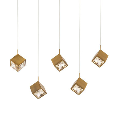 Ice Cube 36W 5 LED Large Pendant 43.24 Inch Length by Dweled - PD-29305L