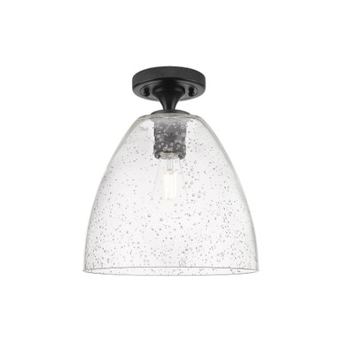 Crown Point 1 Light Flush Mount 11 Inch Tall and 9 Inch Wide by Innovations - 434-1F-GBD-9_P