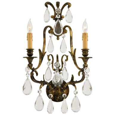 2 Light Wall Sconce 22 Inch Tall by Minka Metropolitan - N952115