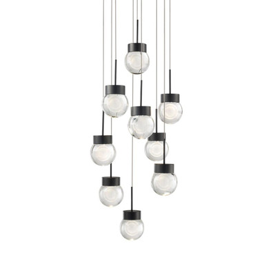Double Bubble 35W 9 LED Light Large Pendant by Modern Forms - PD-82009R