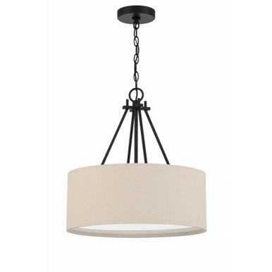 Duke 3 Light Large Pendant 18.13 Inch Wide by Craftmade - 56593