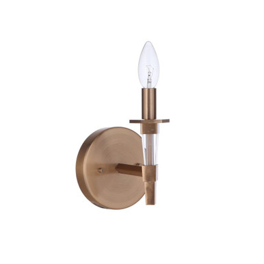 Tarryn 1 Light Candle Style Wall Sconce by Craftmade - 53261-SB