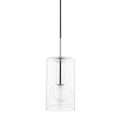 Belinda 1 Light Mini Pendant 13 Inch Tall by Mitzi - H415701A