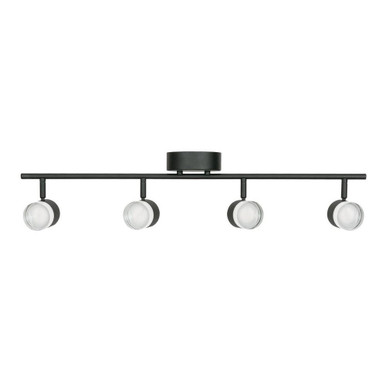 Gregor 4 Light Fixed Rail by AFX - grgf4450l30d1bk