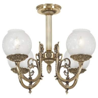 4 Light 21 Inch Wide Semi Flush Mount by Minka Metropolitan - N801904