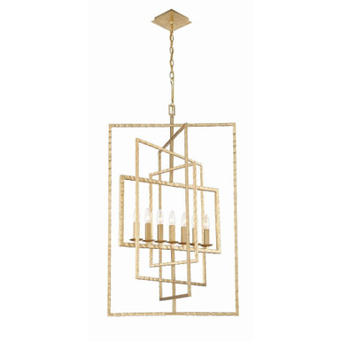 Capri 7 Light Medium Chandelier by Crystorama - 339