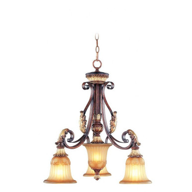 Seville 6 Light Medium Foyer Chandelier by Livex - 8549-64