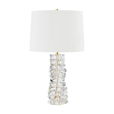 Bellarie 1 Light Table Lamp 28.5 x 16.5 Inches by Hudson Valley - L5929-AGB