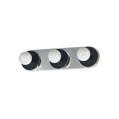 Hollywood 18W 3 LED Wall Sconce with Bulb Included 5 x 20 Inches by Maxim - 26093WTBKPC/BUL