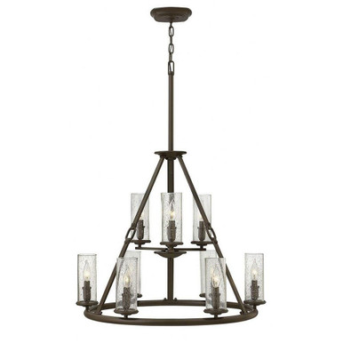 Dakota 9 Light Large Chandelier by Hinkley - 4789OZ
