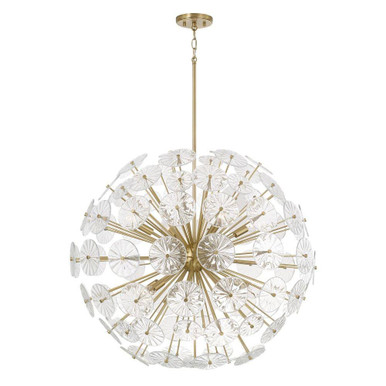Emelie 8 Light Chandelier 34 Inch Tall and 33 Inch Wide by Capital - 457881MA