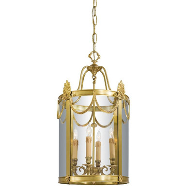 4 Light Small Foyer Chandelier by Minka Metropolitan - N850804