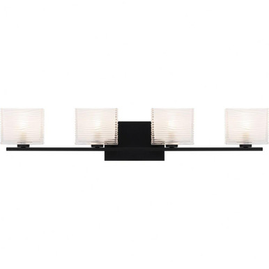 Westcap Four Light Vanity Light by Quoizel - WCP8604MBK