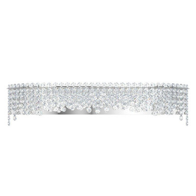 Chantant 6 Light Bath Vanity 9 Inch X 36 Inch Length by Schonbek Signature - CH3640N