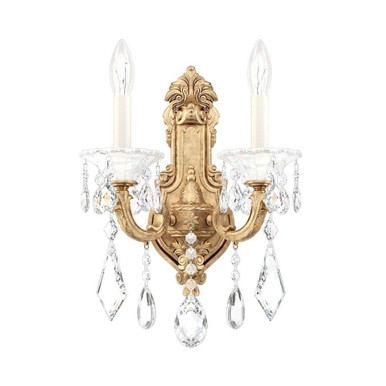 La Scala 2 Light Wall Sconce 16.5 X 11.5 Inch Length by Schonbek Signature - 5070