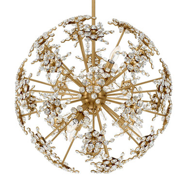 Esteracae 6 Light Pendant 24 Inch Tall X 24 Inch Wide by Schonbek Signature - DN1024N
