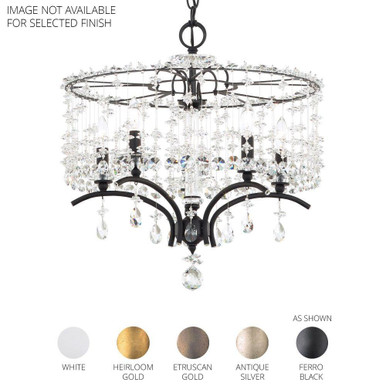 Bella Rose 5 Light Chandelier 20 Inch X 19 Inch Wide by Schonbek Signature - TC1018N