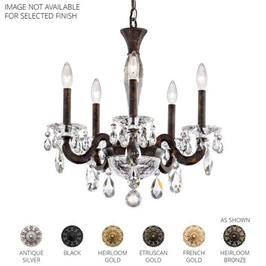 San Marco 5 Light Chandelier 22 X 20.3 Inch Wide by Schonbek Signature - S8605