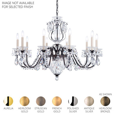 Bagatelle 13 Light Chandelier 24.5 X 35 Inch Wide by Schonbek Signature - 1260