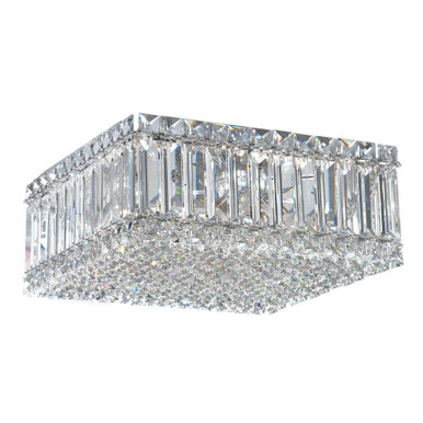 Quantum 4 Light Flush Mount 6 Inch and 12 Inch Wide by Schonbek Signature - 2124