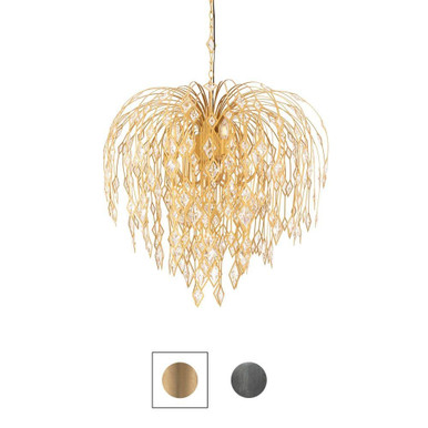 Laureline 6 Light Chandelier 34 X 35.1 Inch Wide by Schonbek Signature - S27536