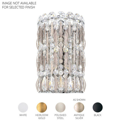 Sarella 2 Light Wall Sconce 11 Inch and 7 Inch Length by Schonbek Signature - RS8333N