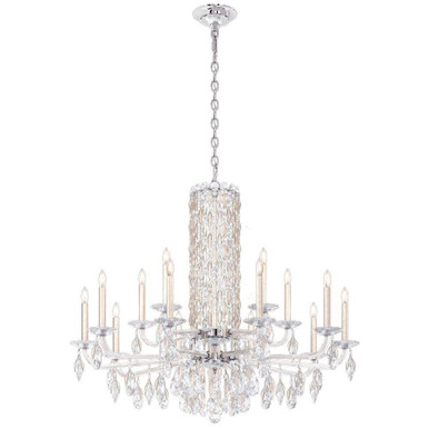 Siena 15 Light Chandelier 35 Inch Tall X 41 Inch Wide by Schonbek Signature - RS83151N
