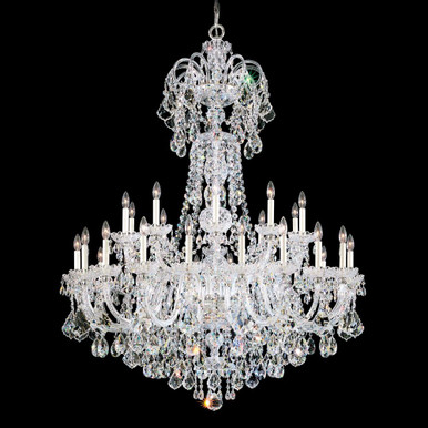 Olde World 35 Light Chandelier 62 X 48 Inch Wide by Schonbek Signature - 6816